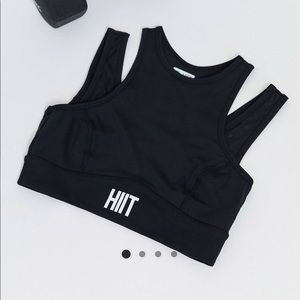 HIIT - Mesh Longline Sports Bra - M